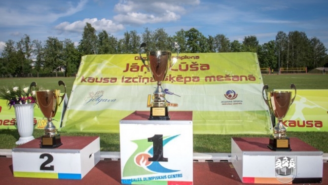 Ogres NSC šķēpmetējiem trīs medaļas J.Lūša kausu izcīņā