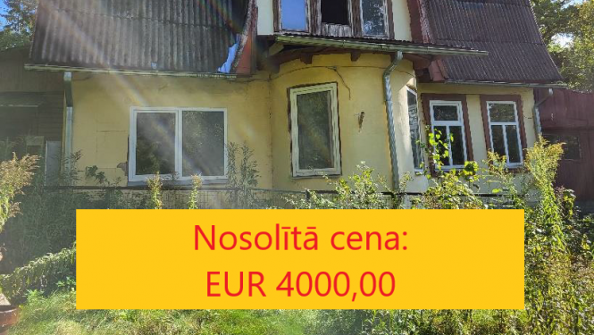 Nekustamā īpašuma Silšu iela 2-1, Ogrē izsoles rezultāts