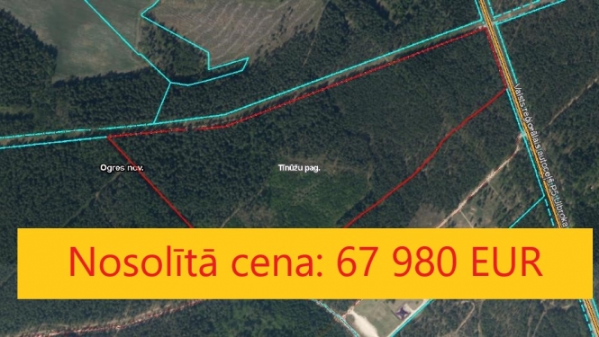 Nekustamā īpašuma “Imantas”- 3, Suntažu pagastā atsavināšanas izsoles rezultāti