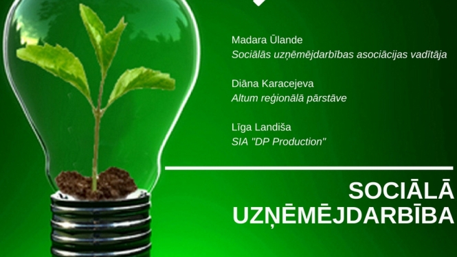 Seminārs "Sociālā uzņēmējdarbība"