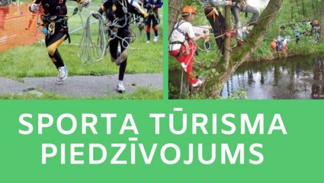 Sporta tūrisma piedzīvojums Ogres Zilajos kalnos