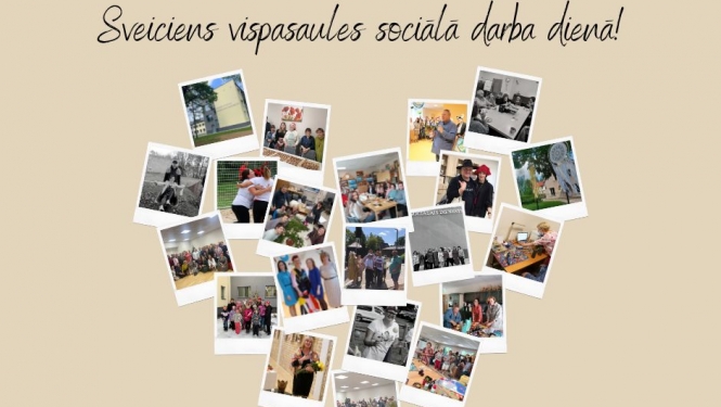 Sveiciens Vispasaules Sociālā darba dienā! 