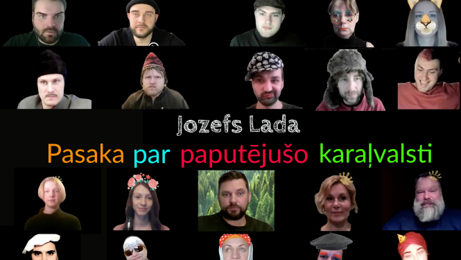 Ogres teātrī virtuāls jauniestudējums