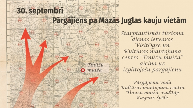 Pārgājiens pa 1917. gada Mazās Juglas kauju vietām