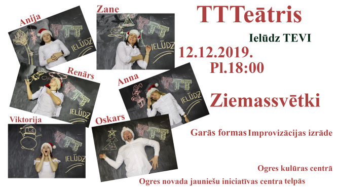 Improvizācijas apvienība "TTTeātris" aicina uz izrādi