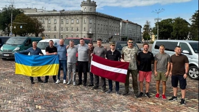 Ogres novada delegācija Ukrainā 07.2023.