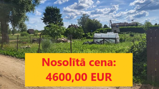 Izsoles "Urdziņa 118" Ciempupē izsoles rezultāts