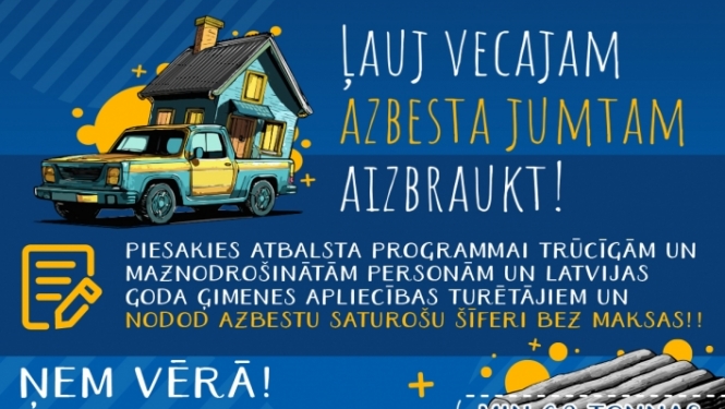 Azbesta nodošanas programma 2. kārta 06.2024.