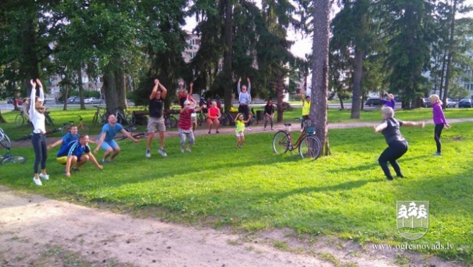 No jūnija līdz oktobrim ogrēnieši apmeklēja velobraukšanas nodarbības