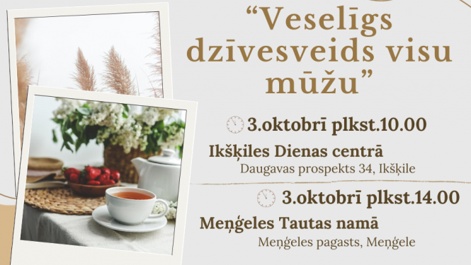 Veselīgs dzīvesveids visu mūžu