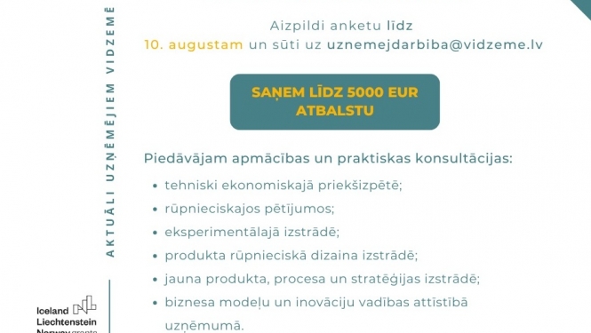 Vidzemes biznesa ideju 2.kārta