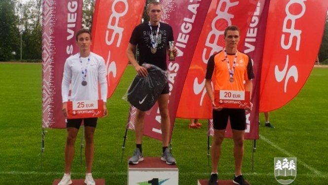Artūrs Pastors - divkārtējs Latvijas čempions sprintā