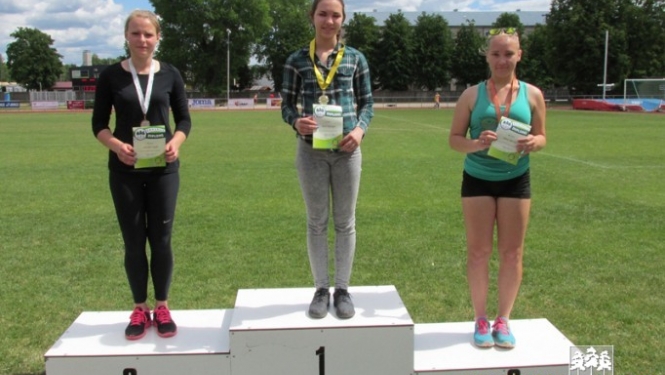 Ogres novada atklātās sacensības vieglatlētikā U16 17.06.2015.