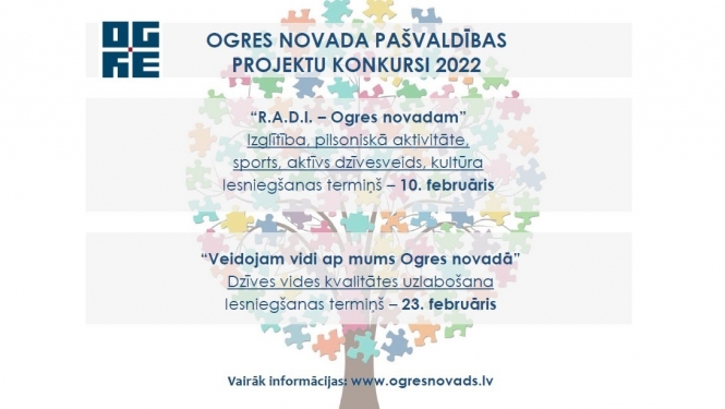 Projektu konkursu vizuālis