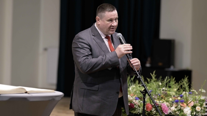 Egils Helmanis Ogres novada Zelta kāzu pāru pasākums 31.05.2024