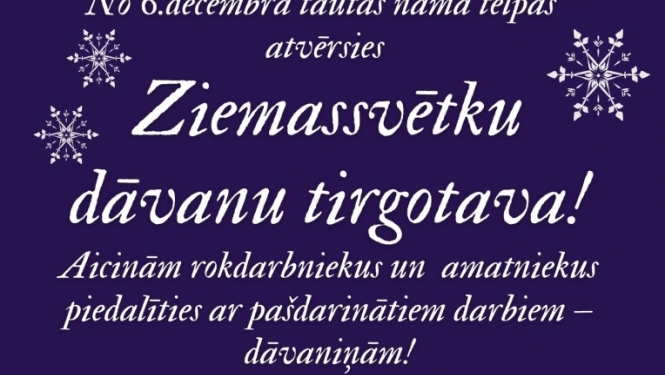 Ziemassvētku tirgotava Ķeipenē