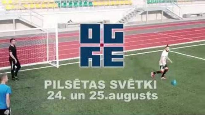 Ogres pilsētas svētkos plaša sporta aktivitāšu programma