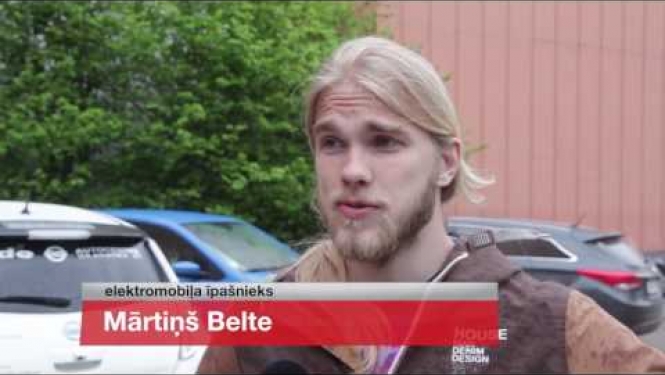 OGRE: pilsētā atkal piestāj elektromobiļu maratons (24.05.17.)