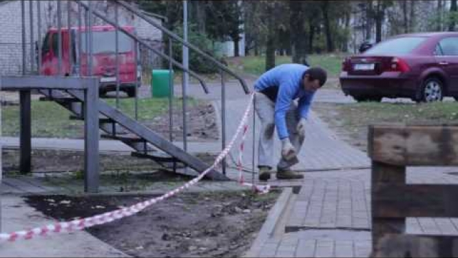 OGRE: atkārtoti izmanto demontēto bruģi (27.10.2016.)