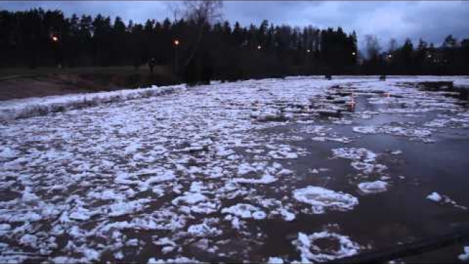 OgresTV: situācija Ogres dambī 03.01.2015