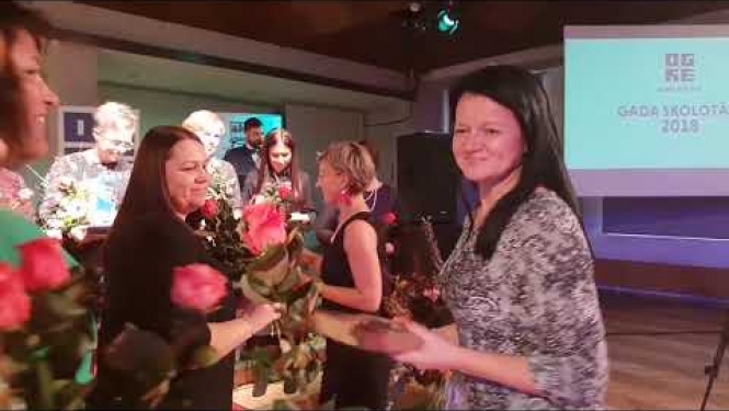 Pasākums "Gada skolotājs 2018" Ogres novadā