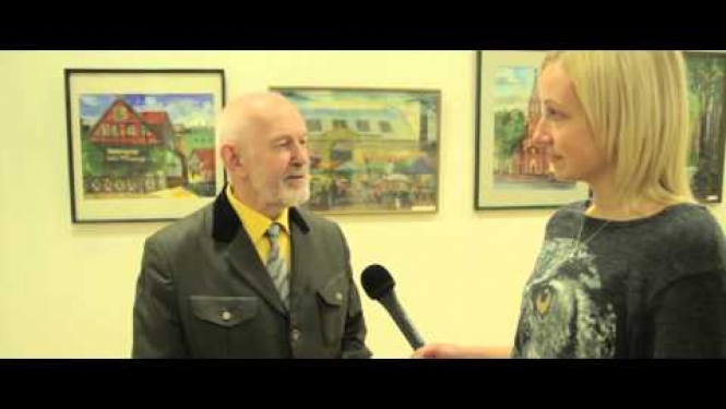 OgresTV: OGRE: atklāj Mārtiņa Dāboliņa personālizstādi (28.01.2015)