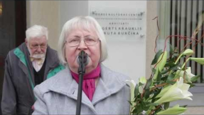 OGRE: godina Kultūras centra ēkas arhitektus (12.04.17.)