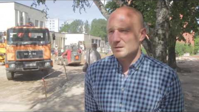 OGRE: Mālkalnes prospekta rekonstrukcija apsteidz grafiku (30.06.2016.)