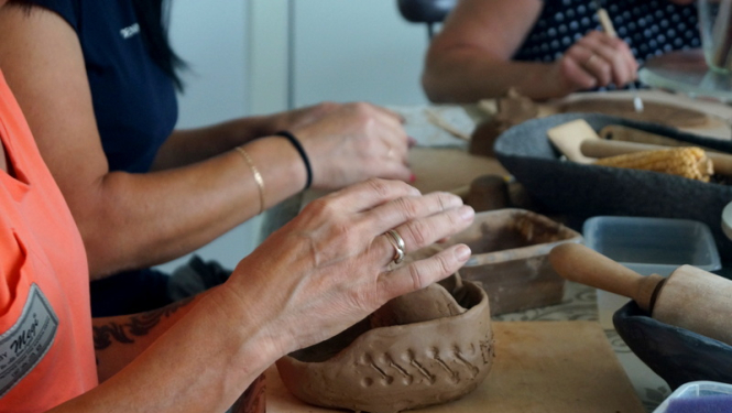 Projekts “Tematiskās māla veidošanas nodarbības  Meņģeles biedrībām un kolektīviem”