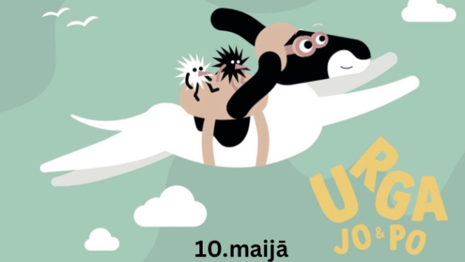 Afiša ar informāciju par pasākumu 