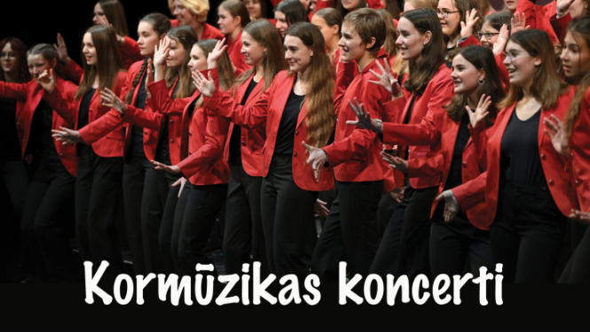 Afišā - abu koru fotoattēli