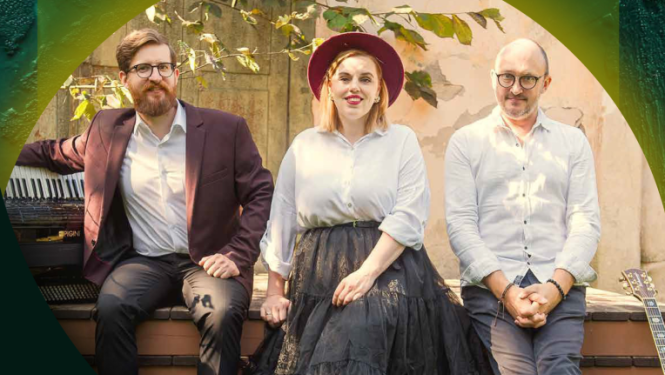 Dueta MEDIANTE un Indara Grasberga koncerts LOKS. Afišā izpildītāji.