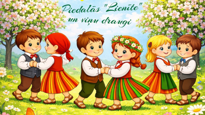 19. aprīlī plkst. 13.00 Madlienas Kultūras namā bērnu deju kolektīva “Lienīte” sadancis.  Ieeja bez maksas.