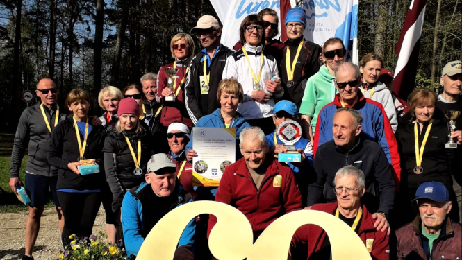 Ogres novada vecmeistariem 17 medaļas Līvānos