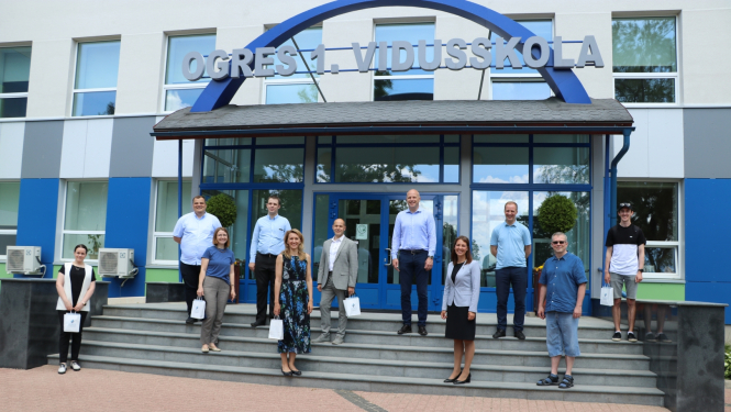 Tikšanās 1.vidusskolā