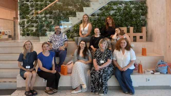 Ogres Centrālā bibliotēka Erasmus+ projektā uzņēma ciemos kolēģus no Ļubļinas publiskās bibliotēkas Polijā 