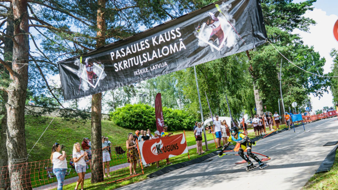 Milzu slaloms Ikšķilē