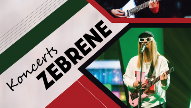 ​21. februārī plkst. 18.00 Ogresgala Tautas namā koncerts ZEBRENE, viesis Estere Tauriņa