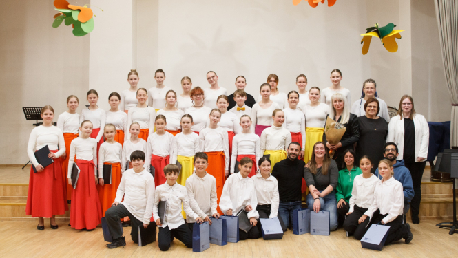 Erasmus+ un atvērto durvju dienu koncerts Ogres Mūzikas un mākslas skolā 2026. gada 23. aprīlī