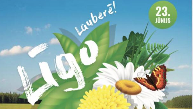 Līgo lauberē. Dažādas līgo aktivitātes jau no plkst. 11.00