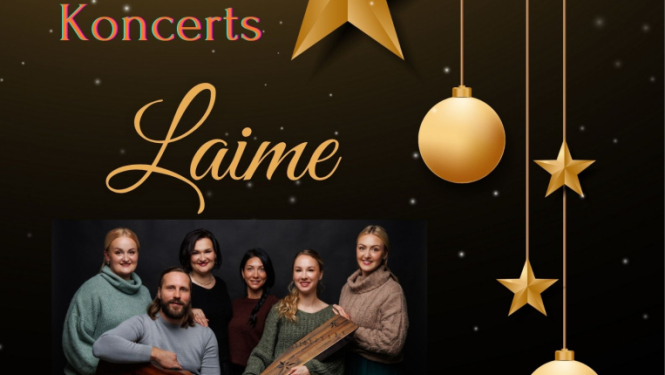 26. decembrī plkst. 17.00 Meņģeles Tautas namā koncerts “Laime”