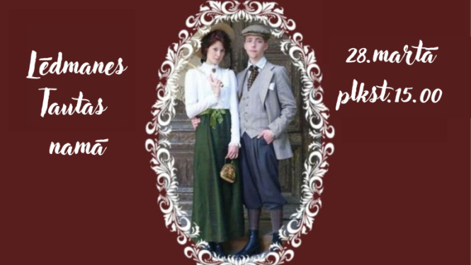28. martā plkst. 15.00 Kokneses amatierteātra izrāde "Līnis murdā" Lēdmanē. Biļetes cena 4 eiro