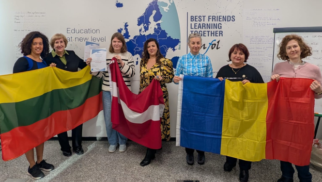 Ikšķiles vidusskolas skolotājas Romā pilnveido zināšanas par iekļaujošu un drošu skolas vidi