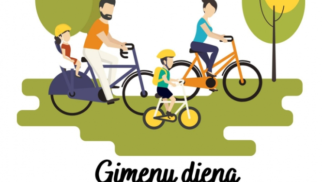 Plakāts bērnu velobraucieniem Ogrē, Ķegumā un Ikšķilē