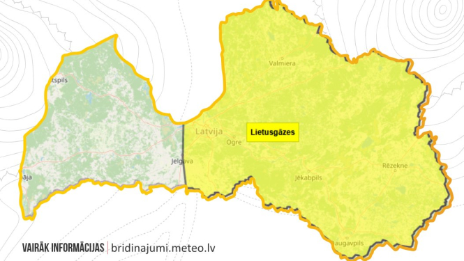 Dzeltenais brīdinājums