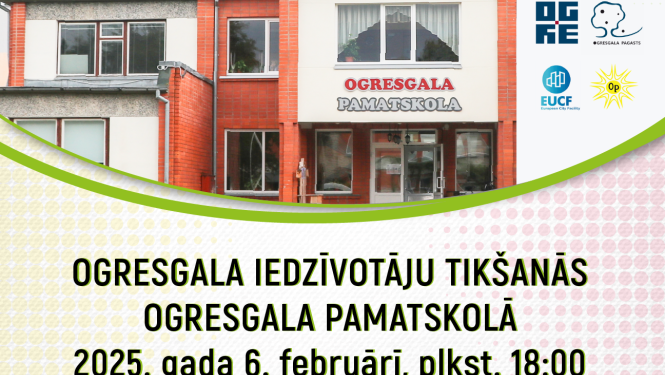 Aicinājums Ogresgala pagasta iedzīvotājiem uz tikšanos 2025. gada 6. februārī plkst.18.00