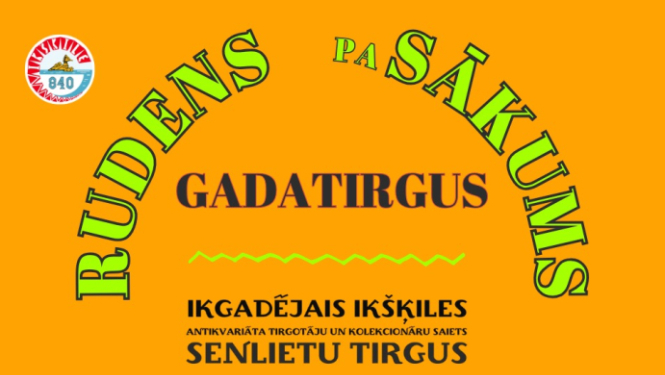 RUDENS paSĀKUMS 6. septembrī no 9.00 Ozoliņa skvērā