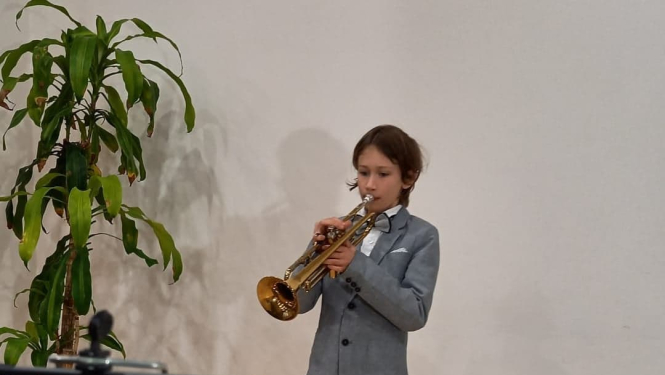 OMMS audzēknis Alfrēds Drulle ieguvis trešo vietu konkursā