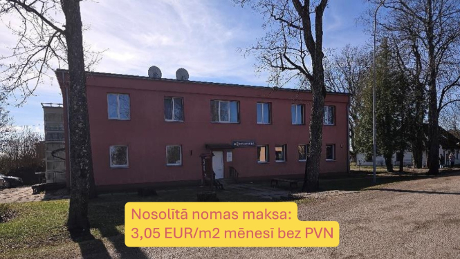 Izsoles rezultāts - ambulance Birzgalē. Nosolītā nomas maksa 3,05 eur par kvadrātmetru mēnesī bez PVN