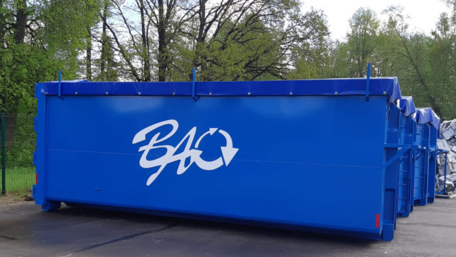 BAO konteiners nolietoto elektroiekārtu nodošanai